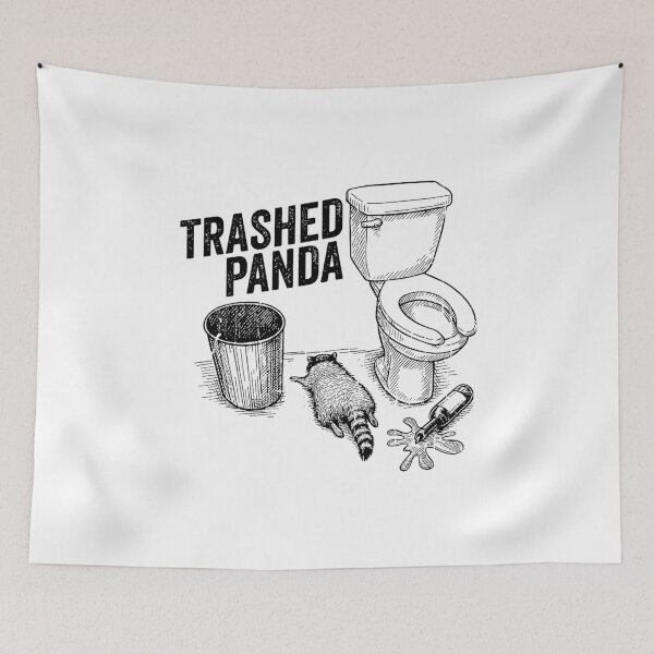 Item preview, Trashed Panda designed and sold by stephanierunyon.