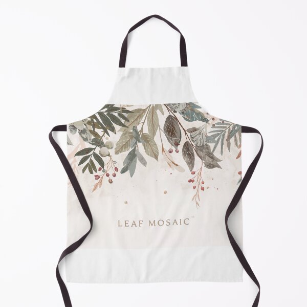 Item preview, Leaf Mosaic – Calm Botanical Winter Design designed and sold by InkoraStudios.