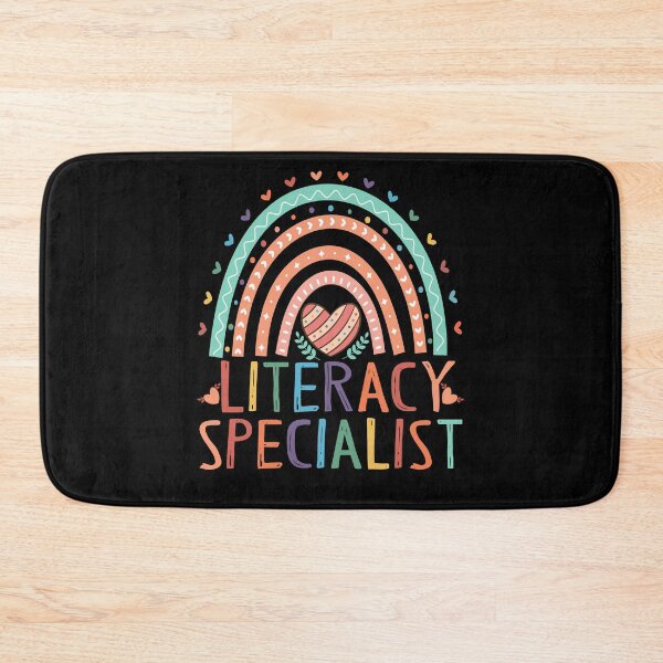 Item preview, Literacy Specialist Teacher Colorful Rainbow Heart Design designed and sold by Nocturnal-Vines.