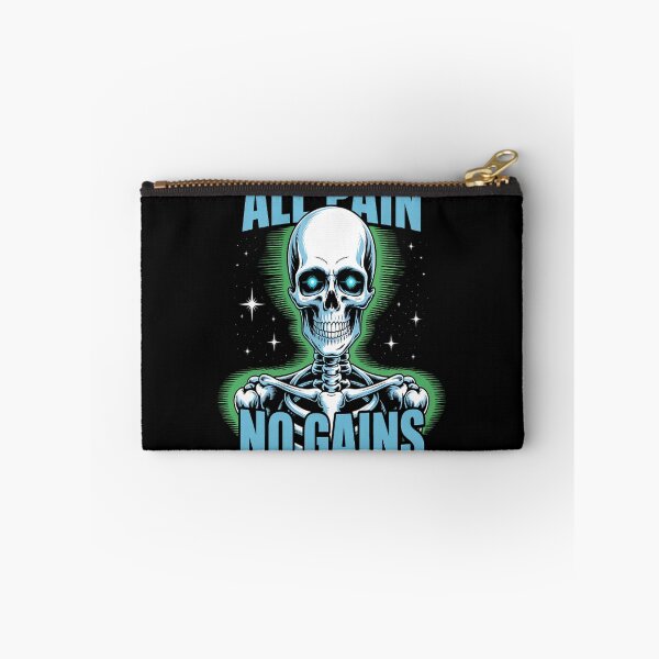 Item preview, All Pain No Gains Fitness Weightlifting Bodybuilding Gym designed and sold by brinbotty.