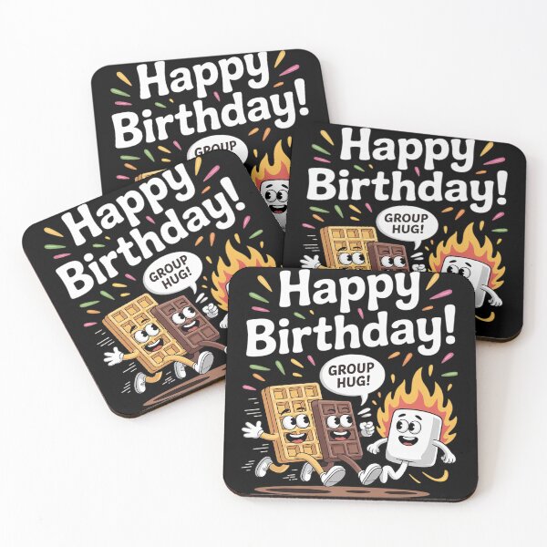 Item preview, Funny Group Hug Campfire Marshmallow and Smores Mens Womens  designed and sold by NailMolisa.