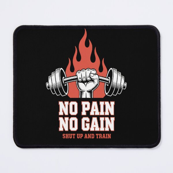Item preview, All Pain No Gains Gym Weightlifting Bodybuilding Fitness designed and sold by brinbotty.
