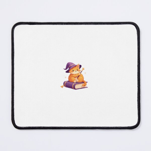 Item preview, Spellcasting Kawaii Wizard Cat | Magical Orange Kitten with Wand | Cute Anime Pet Art designed and sold by Yarka.