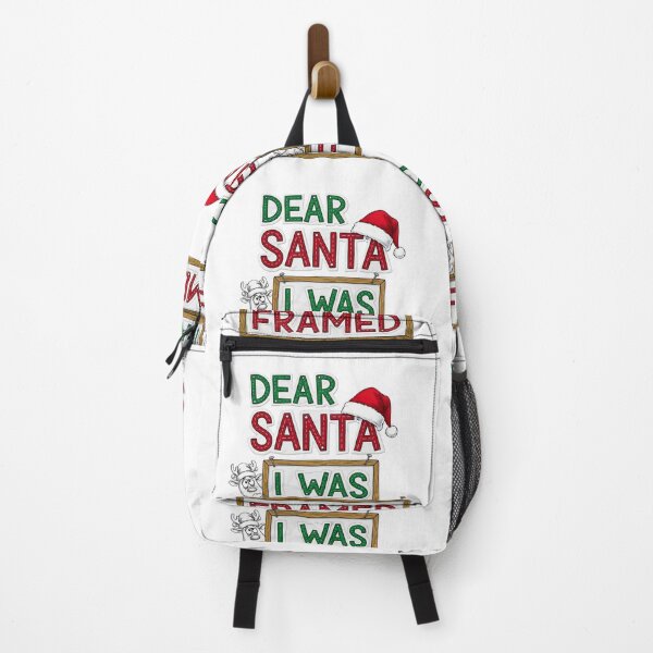 Item preview, Dear Santa I was framed - Funny Christmas designed and sold by FitEnvy.