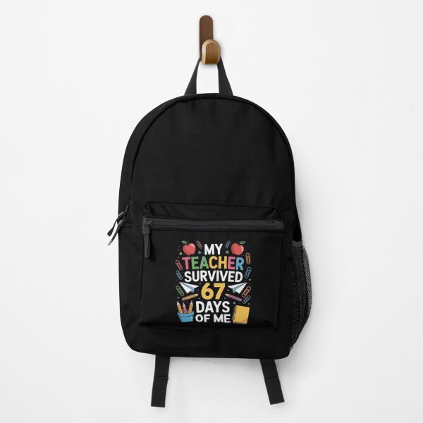 Item preview, My Teacher Survived 67 Days of me designed and sold by jkrphoto.