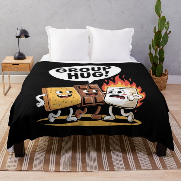 Item preview, Funny Group Hug Marshmellow Smores Outdoor Camping Roasting 5 designed and sold by NailMolisa.