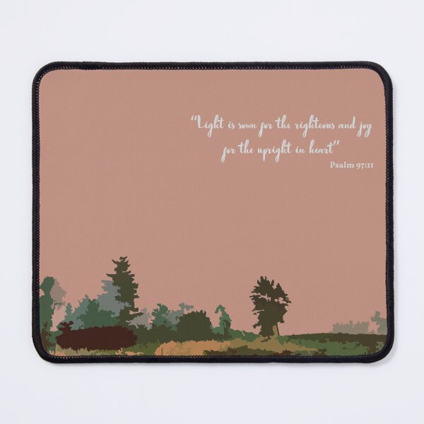 Item preview, Dusky Trees with Psalm 97 designed and sold by AbideInMeGifts.