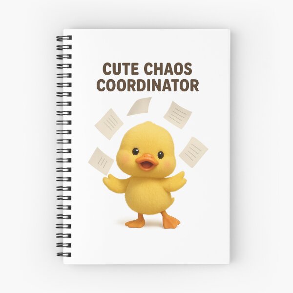 Item preview, Cute Chaos Coordinator Juggling Duck | Kawaii Funny Office Humor designed and sold by Moons Studio.