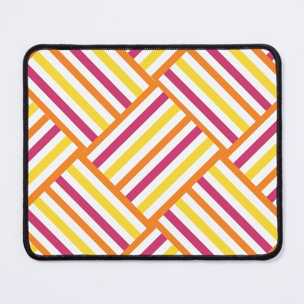 Item preview, Citrus Candy Basketweave Geometric Pattern designed and sold by Licorice Moon.
