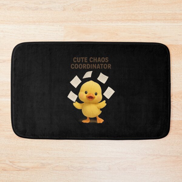Item preview, Cute Chaos Coordinator Juggling Duck | Kawaii Funny Office Humor designed and sold by Moons Studio.