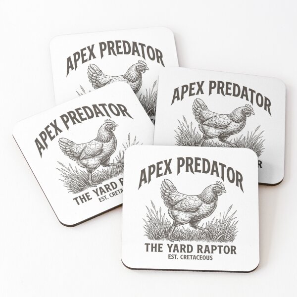 Item preview, The Yard Raptor Apex Predator Funny Chicken Dinosaur designed and sold by Mason-Pride.