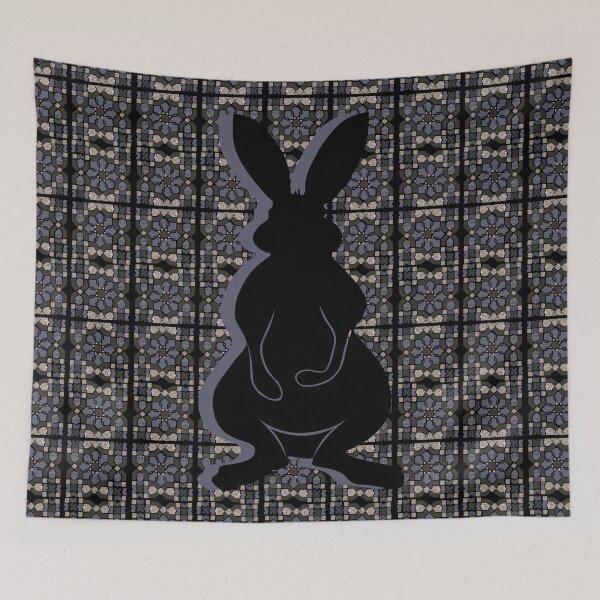 Item preview, Purple Evening Rabbit #7 designed and sold by JuliettScreate.
