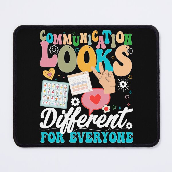 Item preview, Retro Groovy Autism Communication Awareness Illustrated Design designed and sold by Nocturnal-Vines.