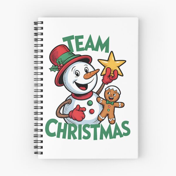 Item preview, Team Christmas – Cute Fun Holiday Character Design designed and sold by Taans-Creation.