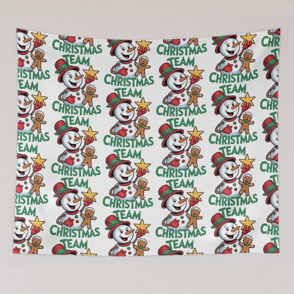 Item preview, Team Christmas – Cute Fun Holiday Character Design designed and sold by Taans-Creation.