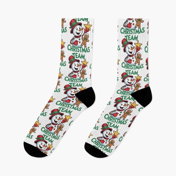 Item preview, Team Christmas – Cute Fun Holiday Character Design designed and sold by Taans-Creation.