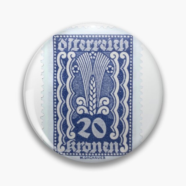 Item preview, Kronen 20 Blue Postage Stamp designed and sold by red-amber65.