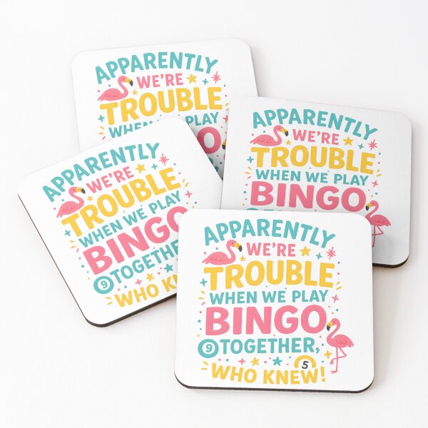 Item preview, Apparently We're Trouble When We Play Bingo Together designed and sold by hemagamo.