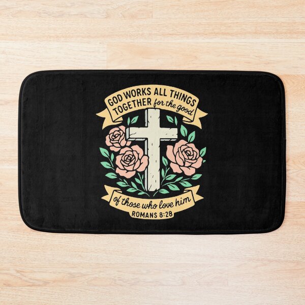 Item preview, Romans 8:28  In All Things God Works For The Good Of Those Who Love Him designed and sold by plushism.