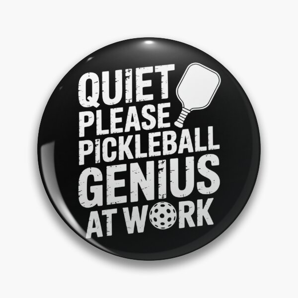 Item preview, Quiet Please Pickleball Genius at Work designed and sold by theartfulaspie.