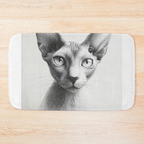 Item preview, Detailed Sphynx Cat Portrait designed and sold by lautir.