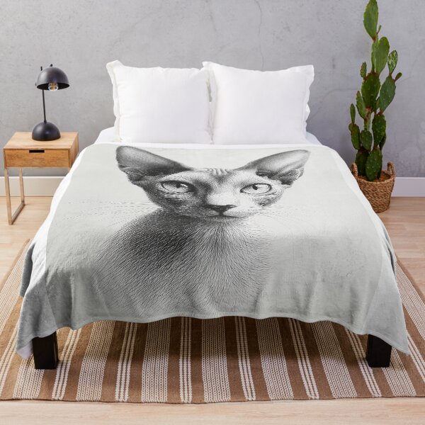 Item preview, Detailed Sphynx Cat Portrait designed and sold by lautir.