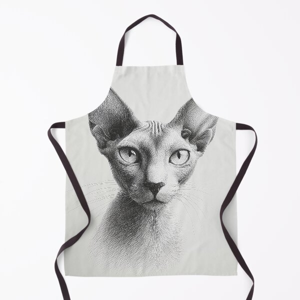 Item preview, Detailed Sphynx Cat Portrait designed and sold by lautir.