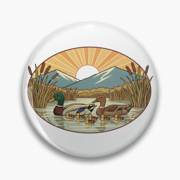 Item preview, Mallard Duck Vintage Design designed and sold by rustyroofco.