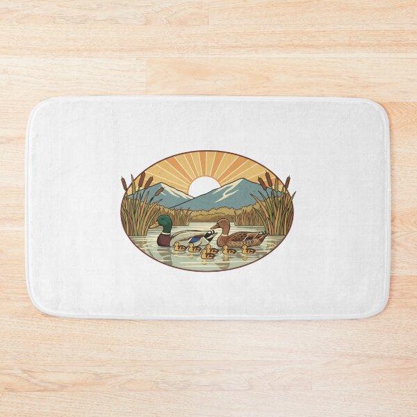 Item preview, Mallard Duck Vintage Design designed and sold by rustyroofco.