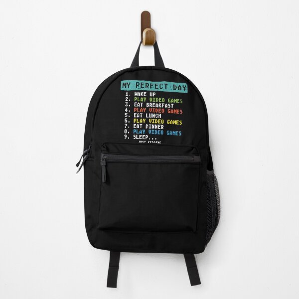 Item preview, My Perfect Day Play Video Games Funny Gaming designed and sold by ChestOutLoud.