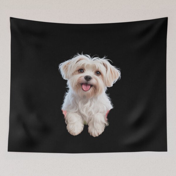 Item preview, Maltese Mom Floral Dog Lover Flowers Cute1  designed and sold by FadeOfThrone.