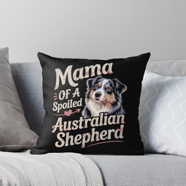 Item preview, Mama Of A Spoiled Australian Shepherd Mothers Day Floral Dog  designed and sold by MarryIsMonth.