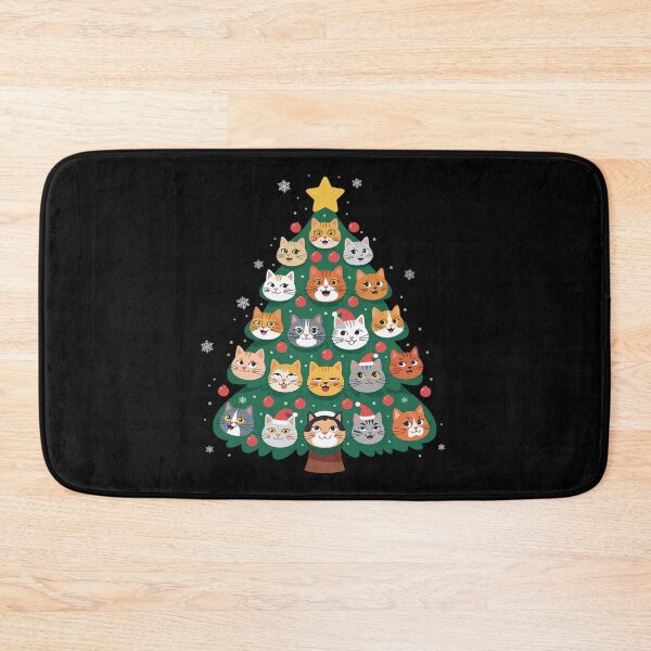 Item preview, Merry Catmas Funny Christmas Tree, Cats Xmas Meow Christmas  designed and sold by KotexTemu.