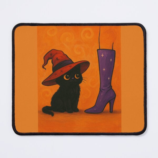 Item preview, Sorcerer Cat and Enchanted Hat designed and sold by DesignShopAD.