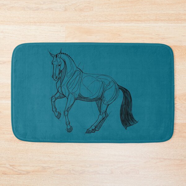 Item preview, Dressage Horse Sketch-Canter Pirouette designed and sold by DappledMoon.