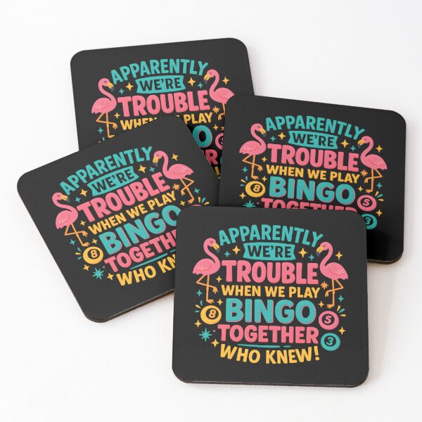 Item preview, Apparently We're Trouble When We Play Bingo Together designed and sold by hemagamo.