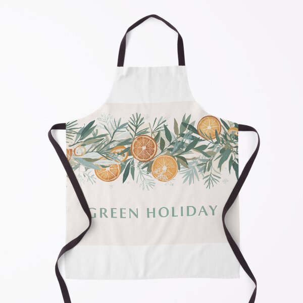 Item preview, Green Holiday Botanical Garland designed and sold by InkoraStudios.