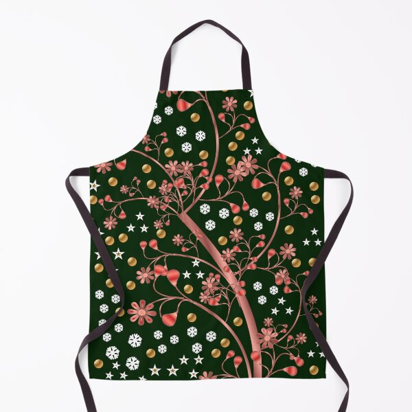 Item preview, Elegant Rose Gold Christmas Floral Pattern – Winter Botanical Holiday Design designed and sold by HopeAndHustle.
