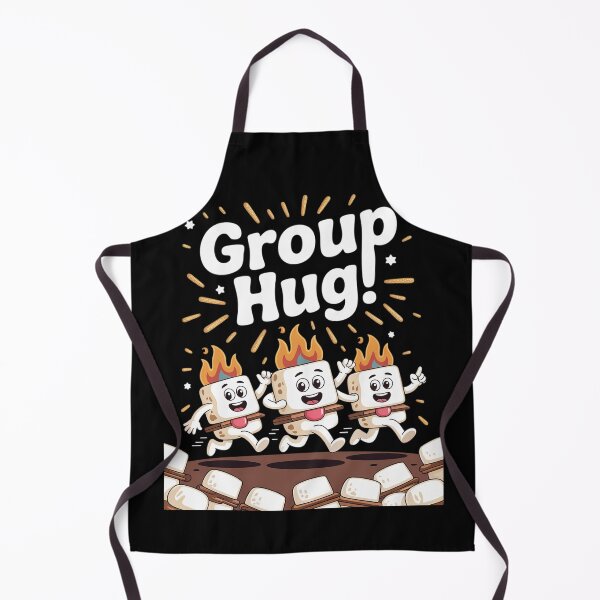 Item preview, Funny Group Hug S'more Marshmallows Graham Cracker Chocolate1  designed and sold by NailMolisa.