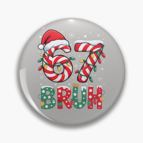 Item preview, Funny Bruh 67 Six Seven 6 7 Meme Christmas Boy Girl Kids designed and sold by KristineLi.