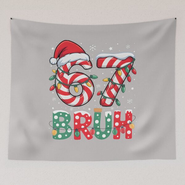 Item preview, Funny Bruh 67 Six Seven 6 7 Meme Christmas Boy Girl Kids designed and sold by KristineLi.