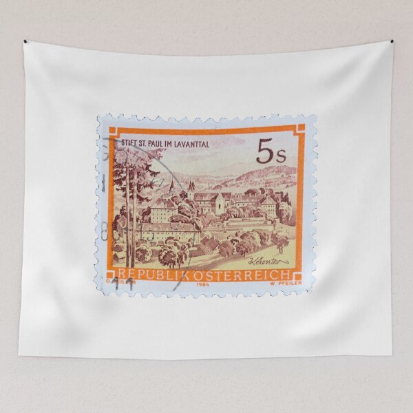 Item preview, Osterreich Austria Lavanttal Vintage Postage Stamp designed and sold by red-amber65.