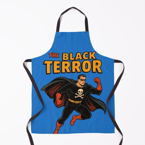 Item preview, Black Terror Comic Hero in Action designed and sold by Retr0Tshirts.