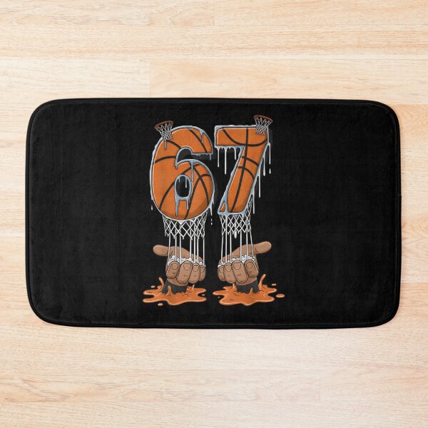 Item preview, Basketball Field Drip Basketball 67 Six Seven designed and sold by ChestOutLoud.