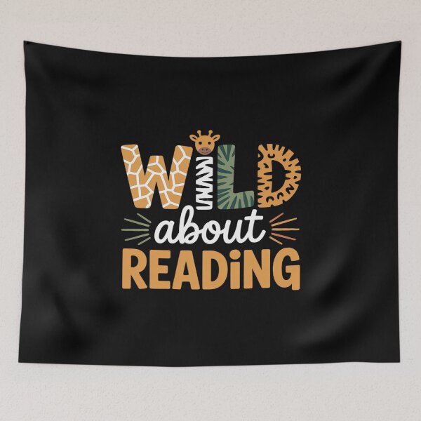 Item preview, Reading Lover Apparel Wild About Reading, Reading Books And Bookworm Library  designed and sold by KotexTemu.