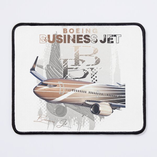 Item preview, Boeing Business Jet | MO1 | 9H-ELF designed and sold by Dihedral Mockups.