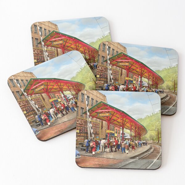 Item preview, City - Welch, WV - People Loafing 1946 designed and sold by Mike Savad Photography.