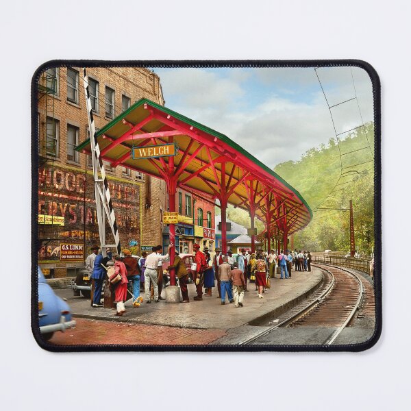 Item preview, City - Welch, WV - People Loafing 1946 designed and sold by Mike Savad Photography.