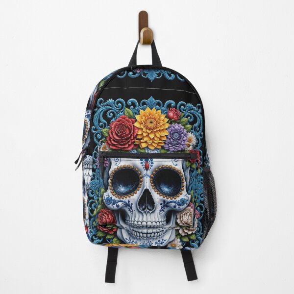 Item preview, Porcelain Skull Blooming with Roses designed and sold by Grafititee.