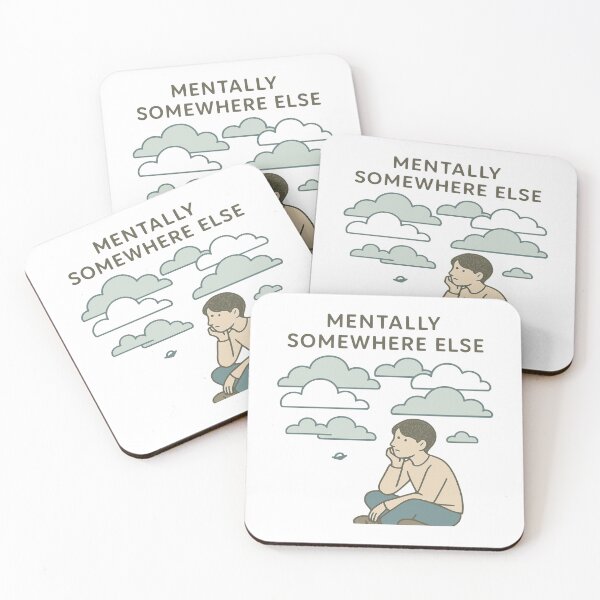 Item preview, Mentally Somewhere Else designed and sold by Ghost-Aakash488.